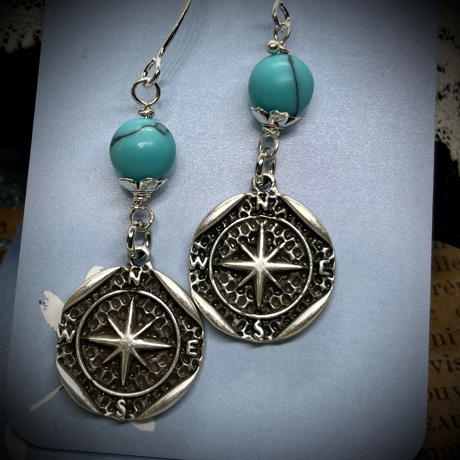 Compass Rose Silver
